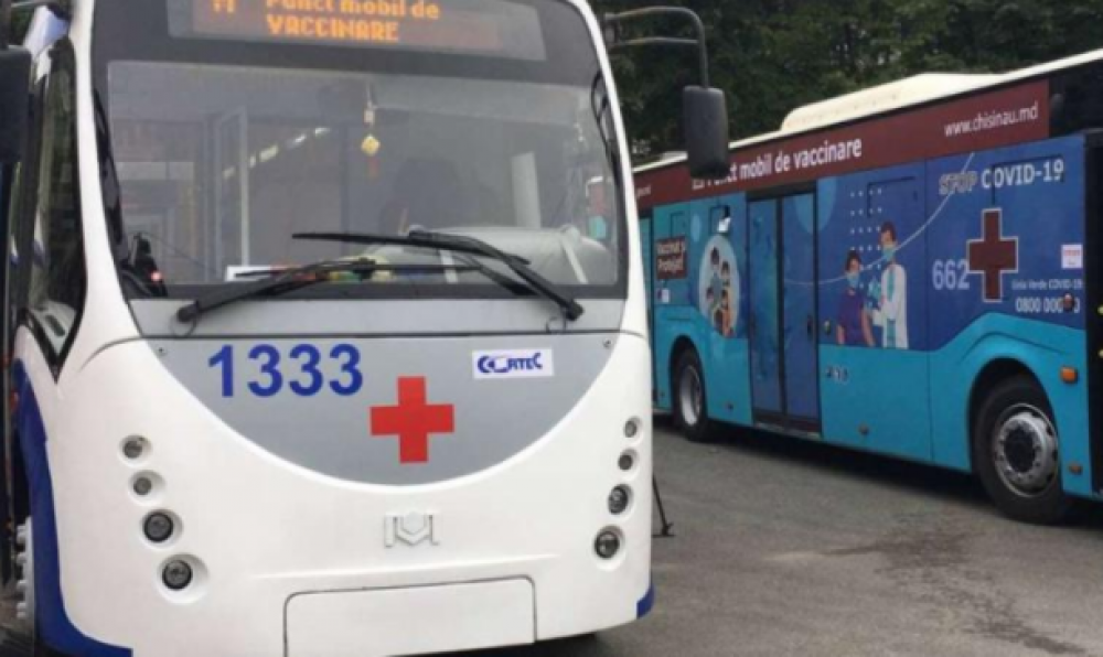 Punctele mobile de vaccinare: iată adresele unde vor staționa astăzi